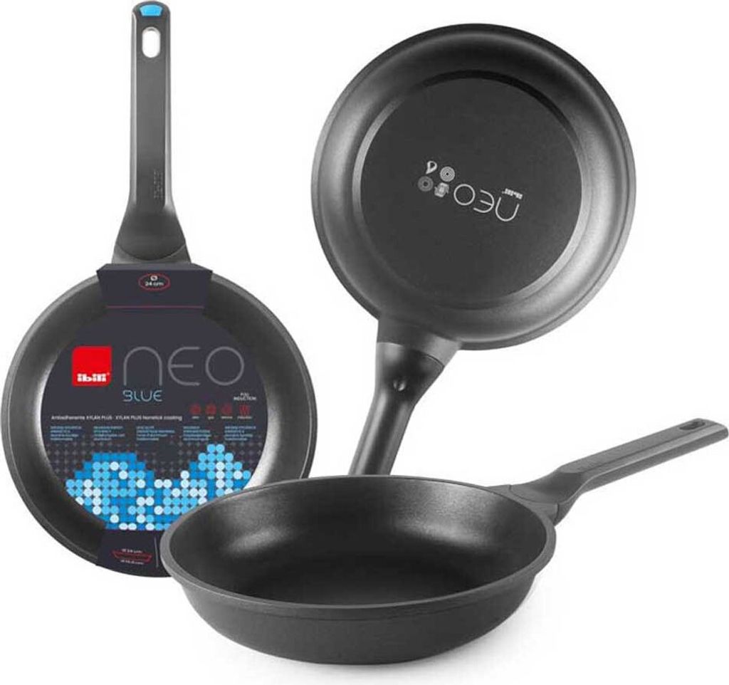 IBILI MENAJE, S.A. Ibili Noe Blue 20 cm frying pan, silver, one size