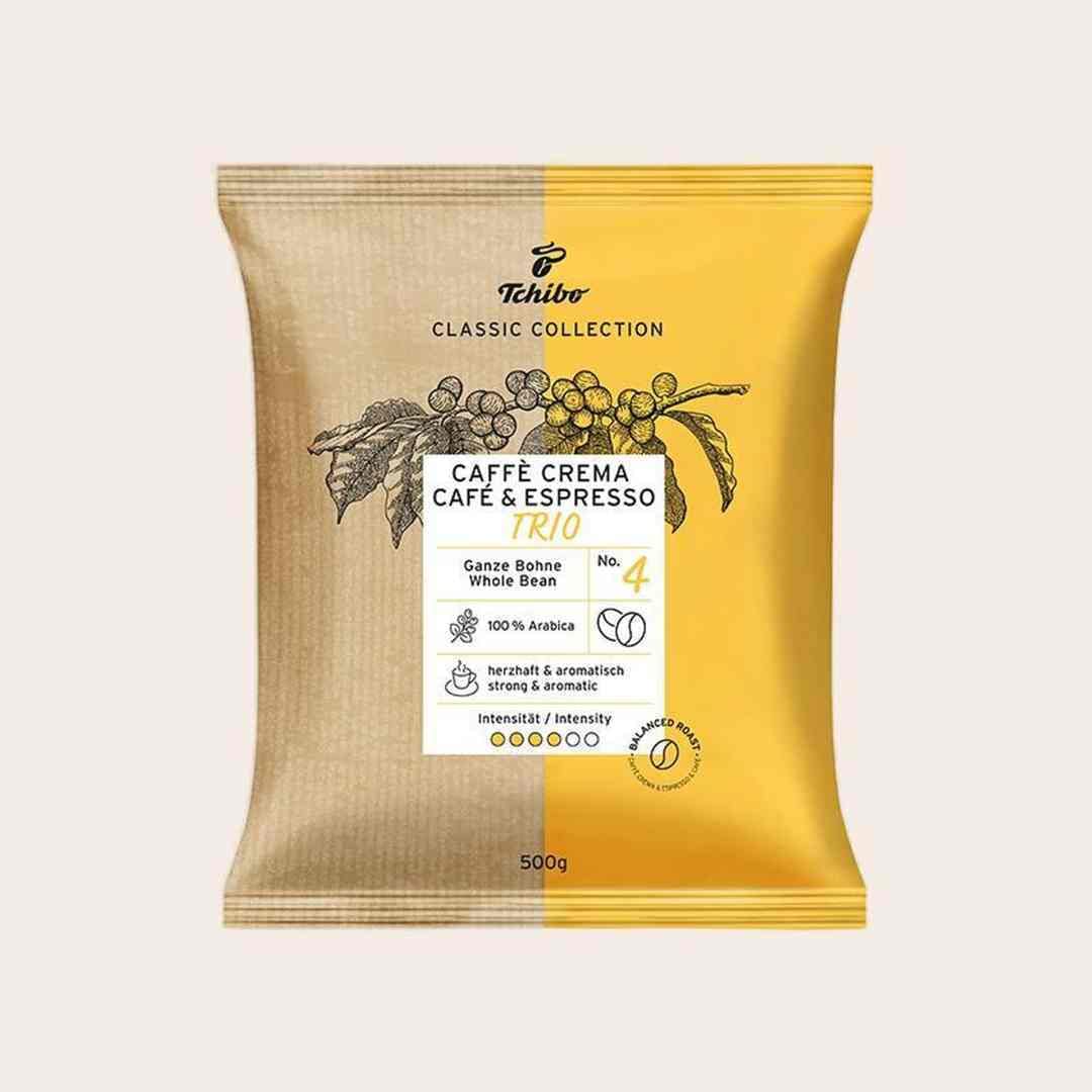 Tchibo Caffe Crema & Espresso Trio 500 g Coffee Beans