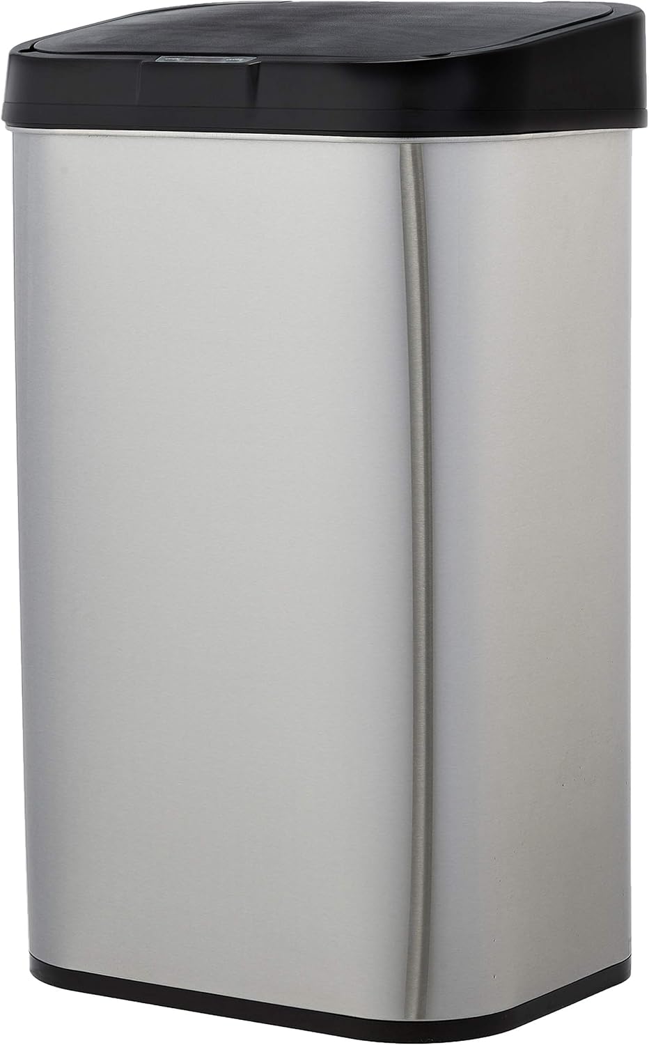 Amazon Basics 60 L Stainless Steel Non-Contact Motion Sensor Bin, Rectangular
