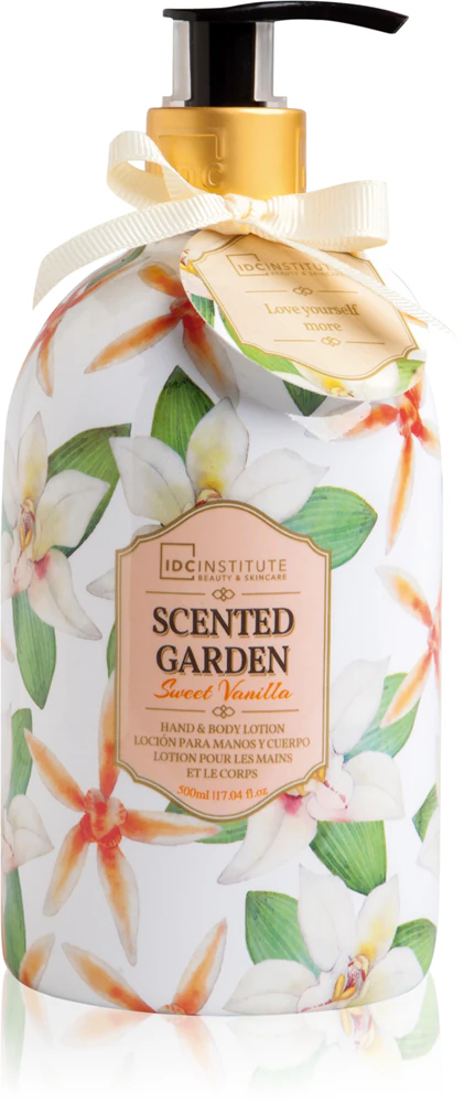 IDC INSTITUTE Scented Garden Vanilla moisturizing body lotion
