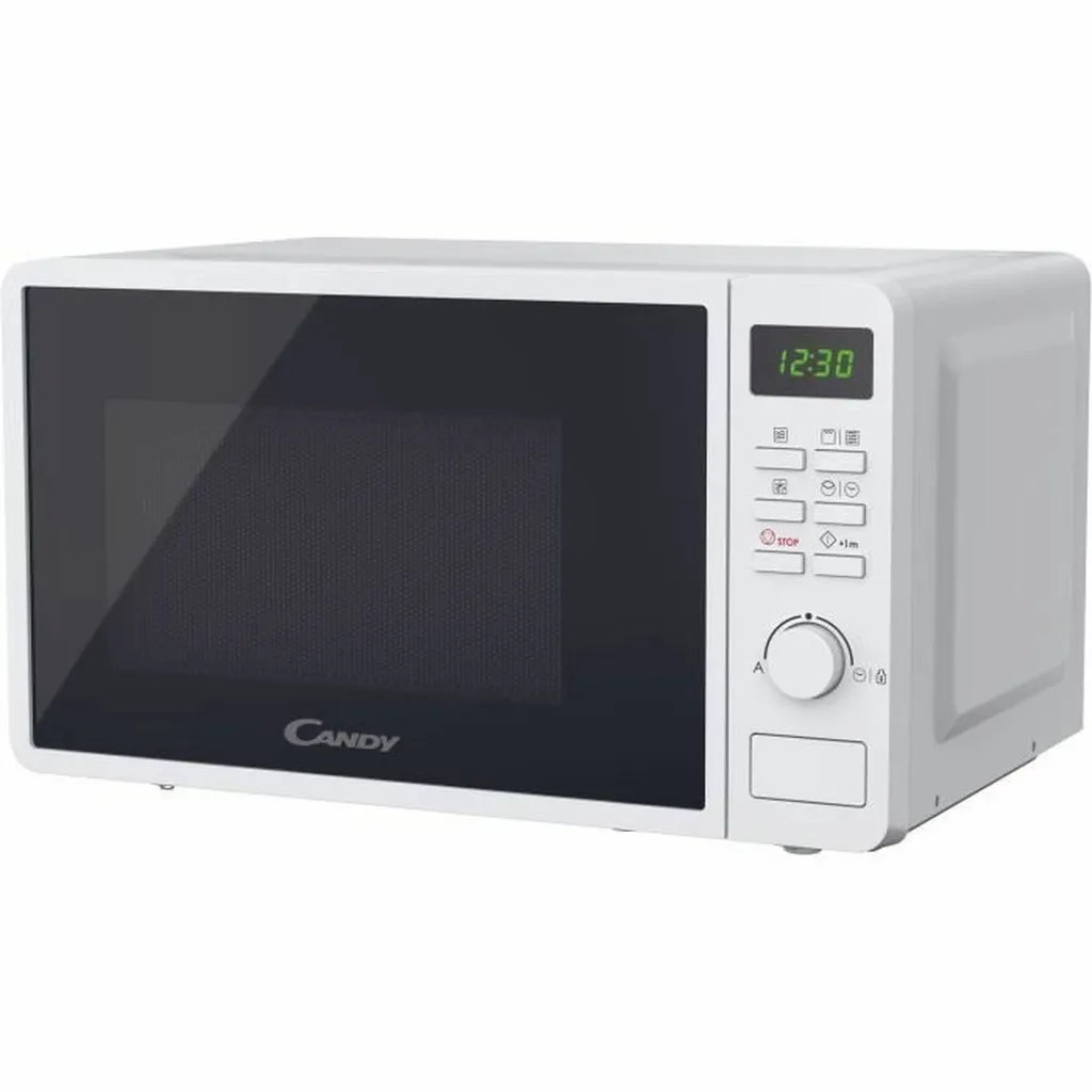 CANDY Idea Microwave Grill – 20 l, 700 W – Grilling power: 800 W – Digital control panel with 5 power levels – White