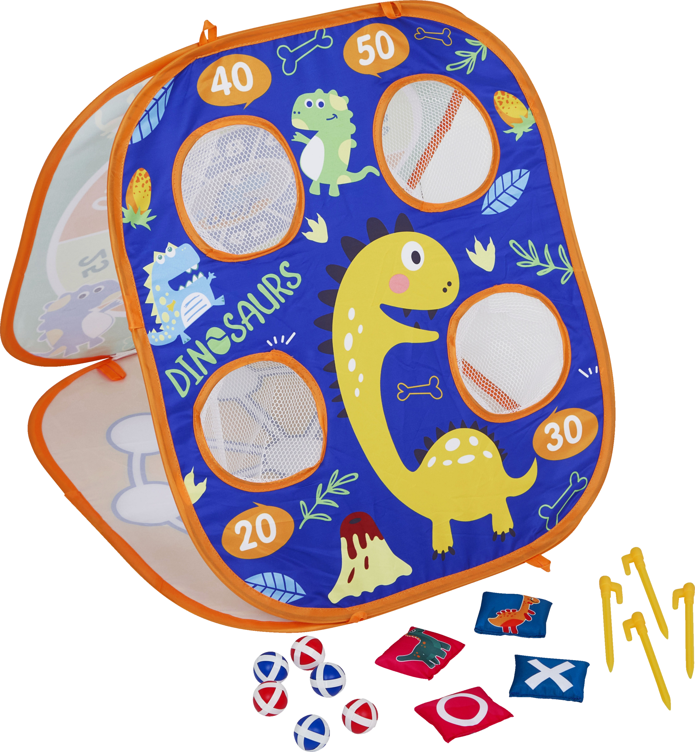 IDEENWELT IDEAS WORLD 3-in-1 Throwing Game Set