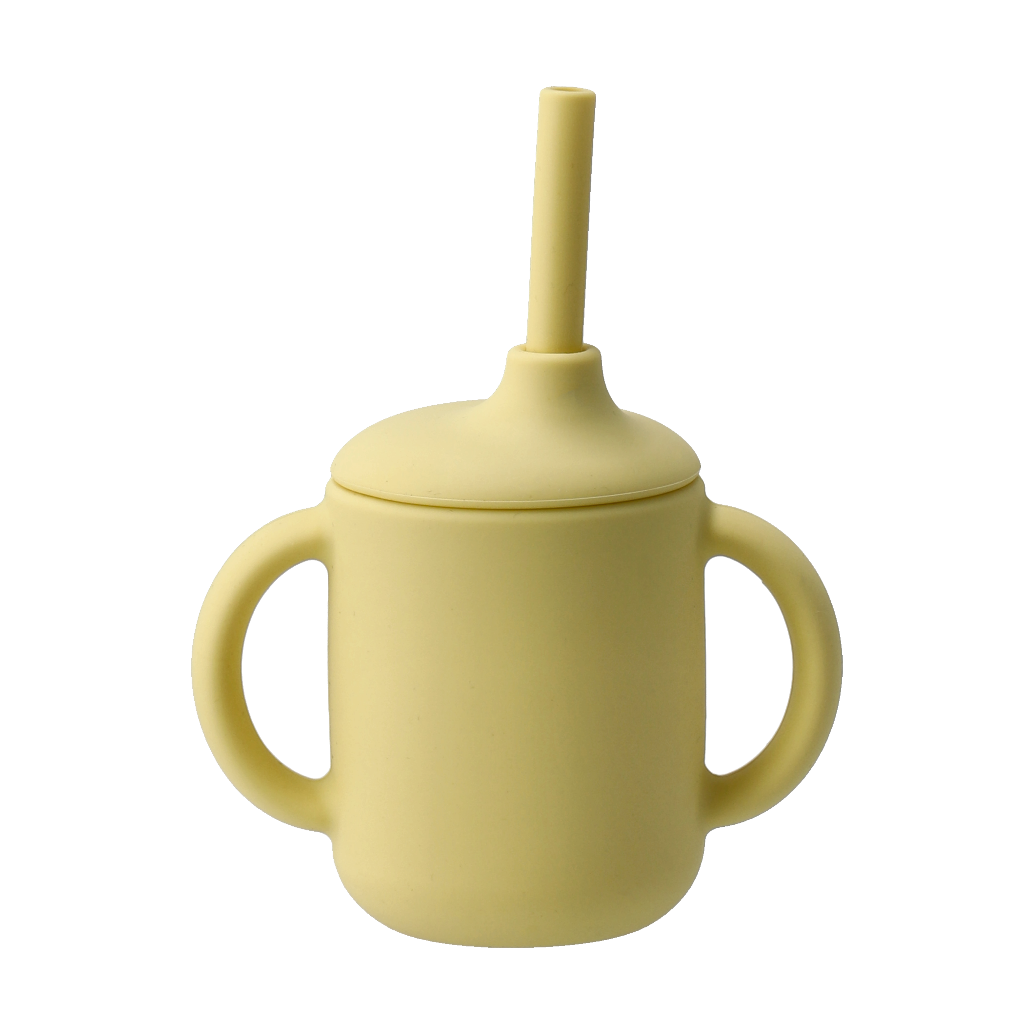scandi-living Idun Cup with Straw, Silicone, 120 ml
