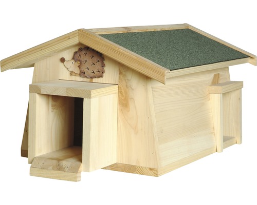 Hornbach Hedgehog house Mecki with two entrances 54x35x26 cm