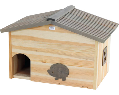Hedgehog house Siena Garden Hedgehog house to the Golden Needle 52x35x34 cm, pine FSC 100% shelter