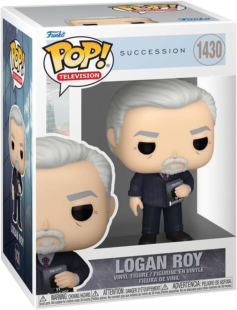 Funko POP! TV: Succession - Logan Roy - Vinyl Collectible Figure - Gift Idea - Official Merchandise - Toy for Children and Adults - TV Fans - Model Figure for Collectors and Display