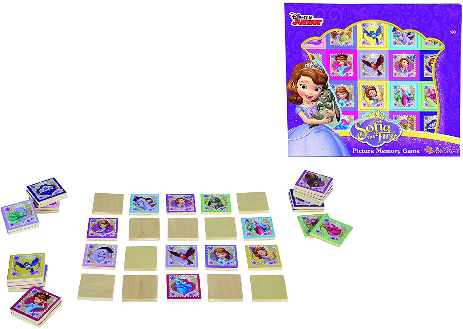 Simba Eichhorn 100003357 Disney Sofia The First Pictures Memo Game