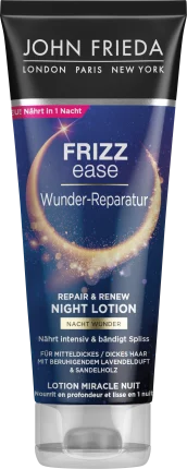John Frieda Hair cure Night lotion Frizz Ease Wonder repair, 100 ml
