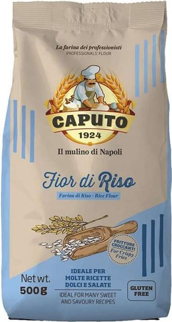 Il Mulino di Napoli Caputo Fior di Riso Farina di Riso Bianco White rice flour gluten-free 500g
