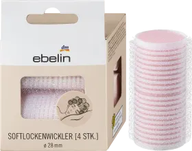 ebelin Soft curlers Ø 28 mm, 4 pieces