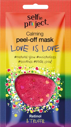 Selfie Project Face mask Peel-off Calming Love is Love, 12 ml