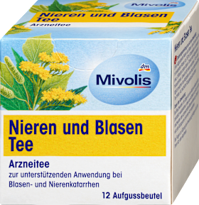 Mivolis Medicinal Tea, Kidney & Bladder Tea (12 bags), 18 g