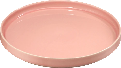 dm home Stoneware dinner plate, pink (26x3 cm), 1 pc.