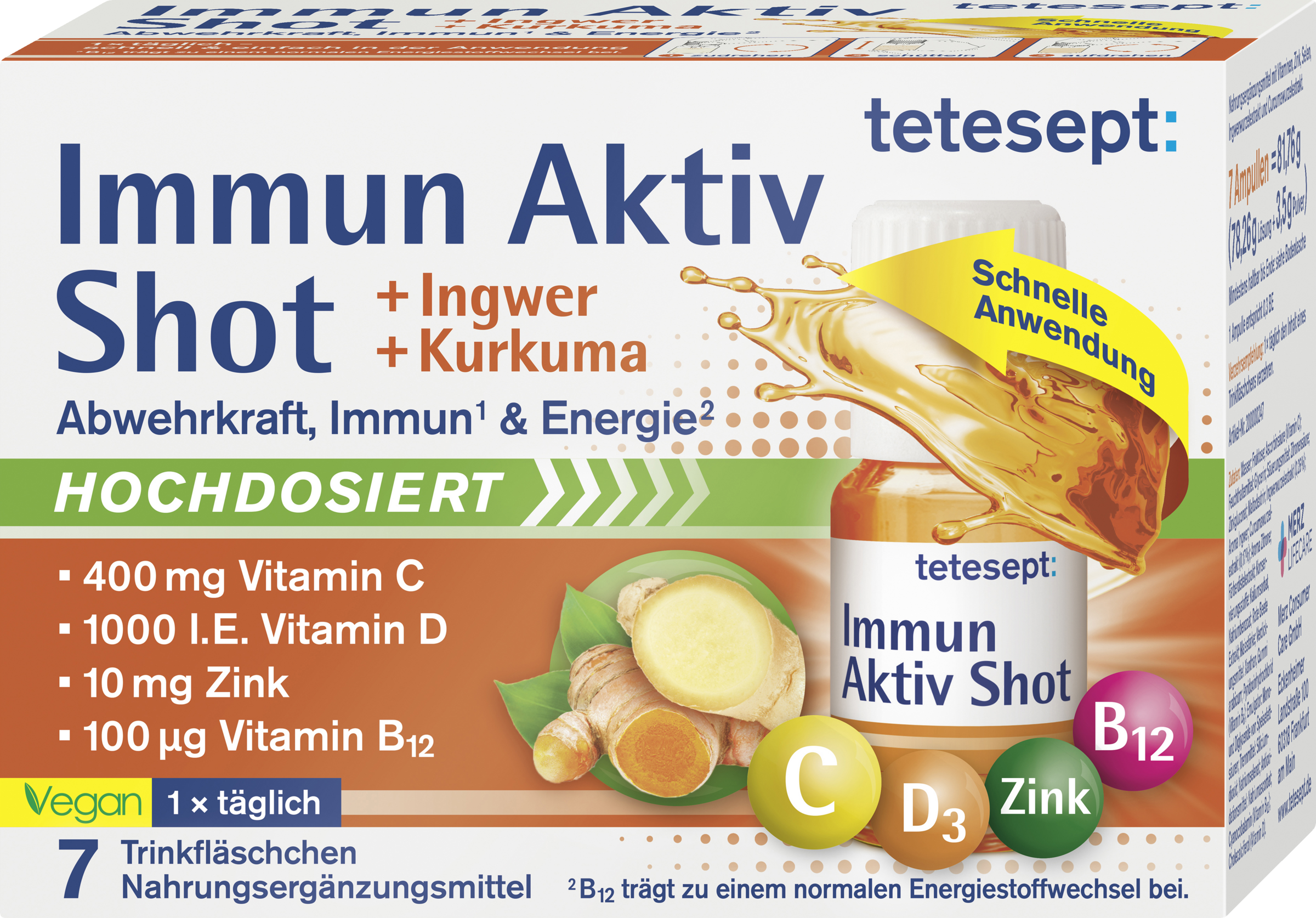 tetesept Immun Aktiv Shot Drinking ampoule