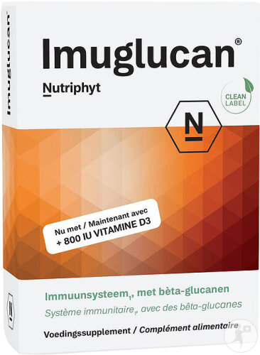 Restaxil Imuglucan + Vitamin D3 800 IU 30 Capsules