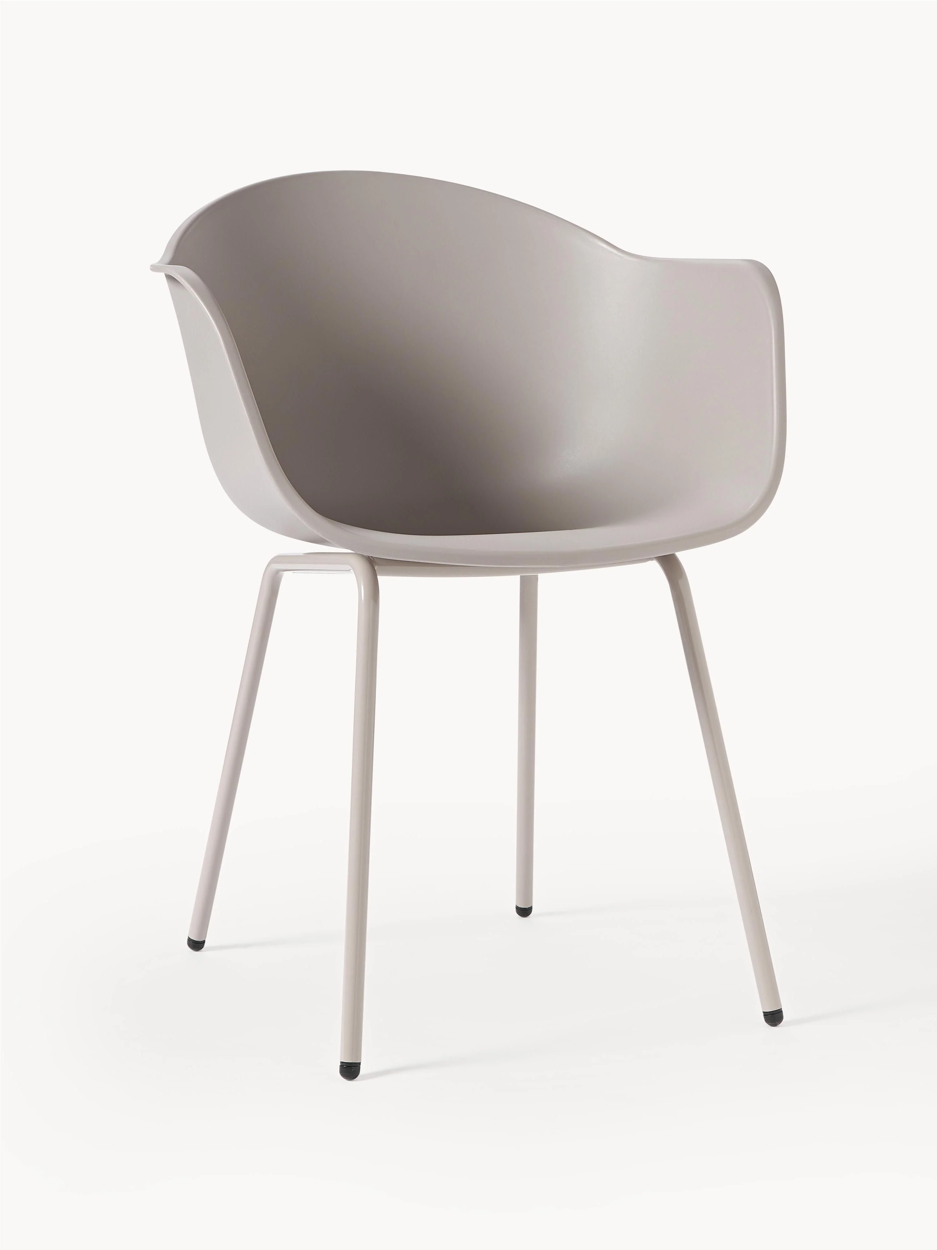 Westwing Collection Indoor & Outdoor Chair Claire - Gray