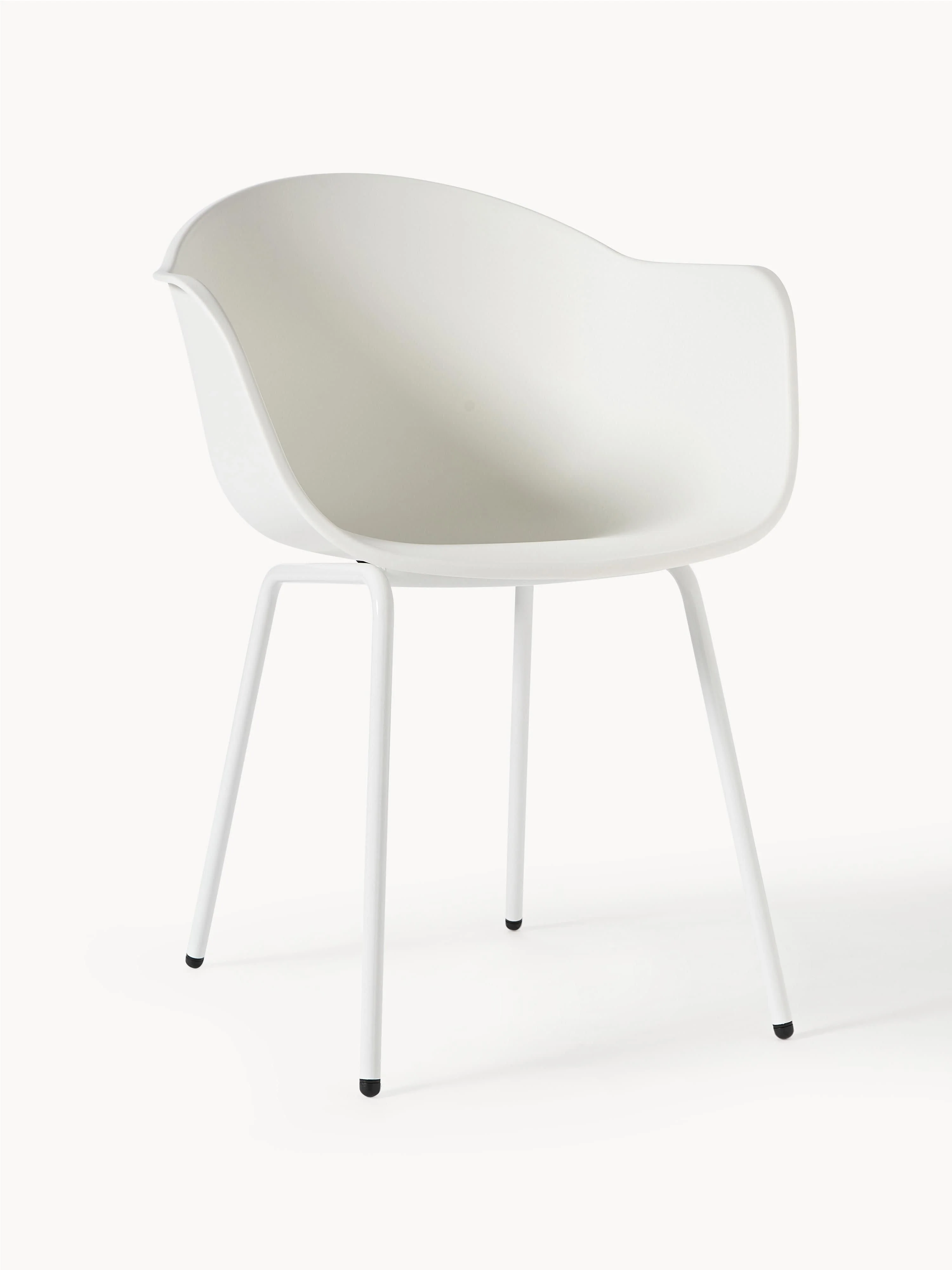 Westwing Collection Indoor & Outdoor Chair Claire - White