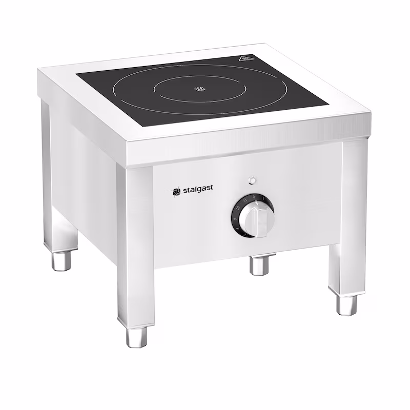 Stalgast Induction hob, 500x500x380 mm, 8 kW, 400V