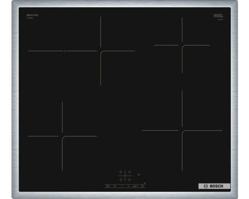 Induction hob with frame Bosch 58.3 x 51.3 cm 4 cooking zones PIF64RBB5E
