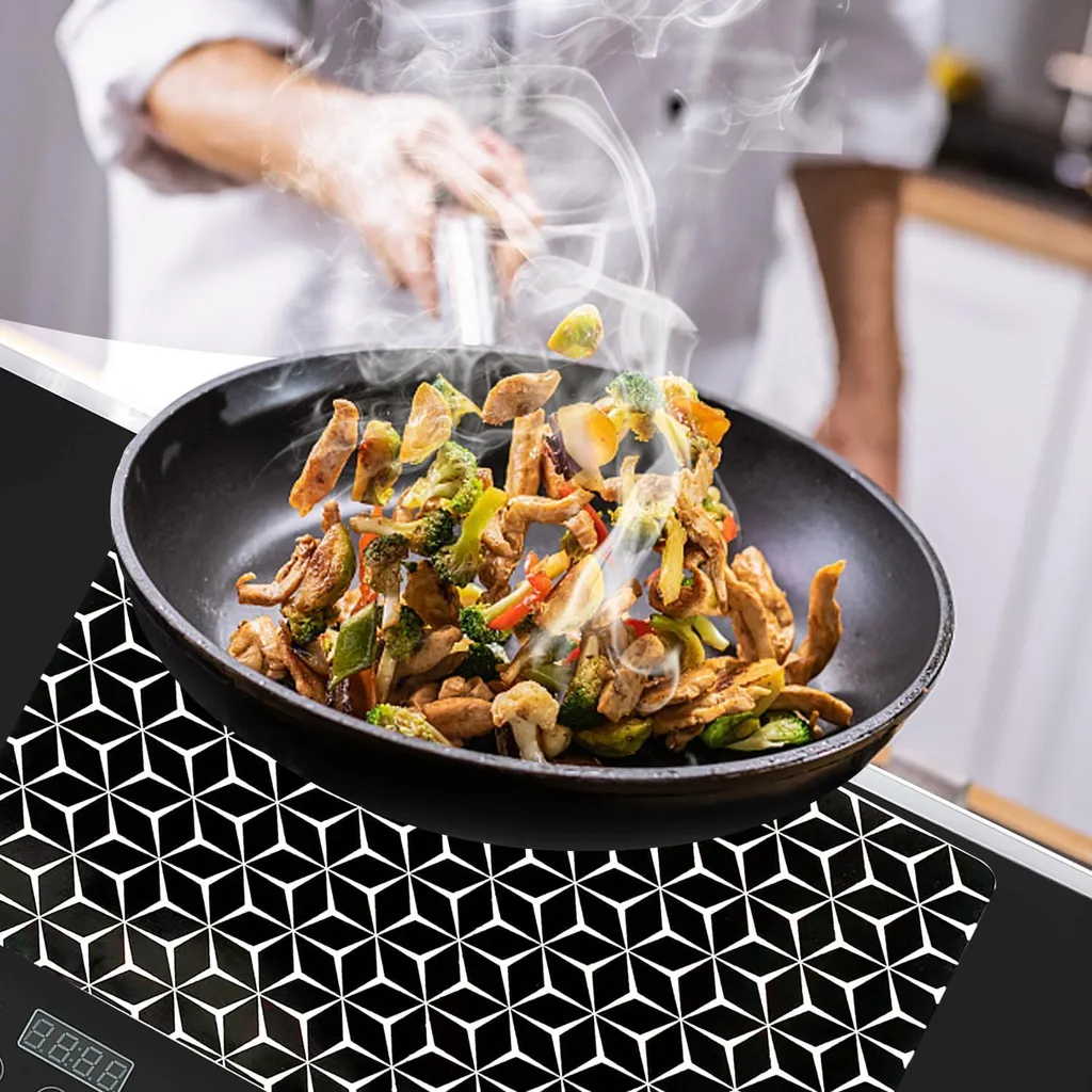 Markenlos Induction hob protection mat - kitchen insulation - set of 2