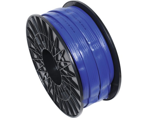 Hornbach Industrial water hose/flat hose 1" (25.4 mm) blue, sold by the meter