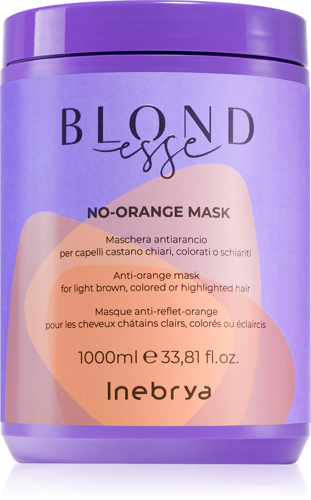 Inebrya BLONDesse No-Orange Mask Hair mask neutralizes brass undertones