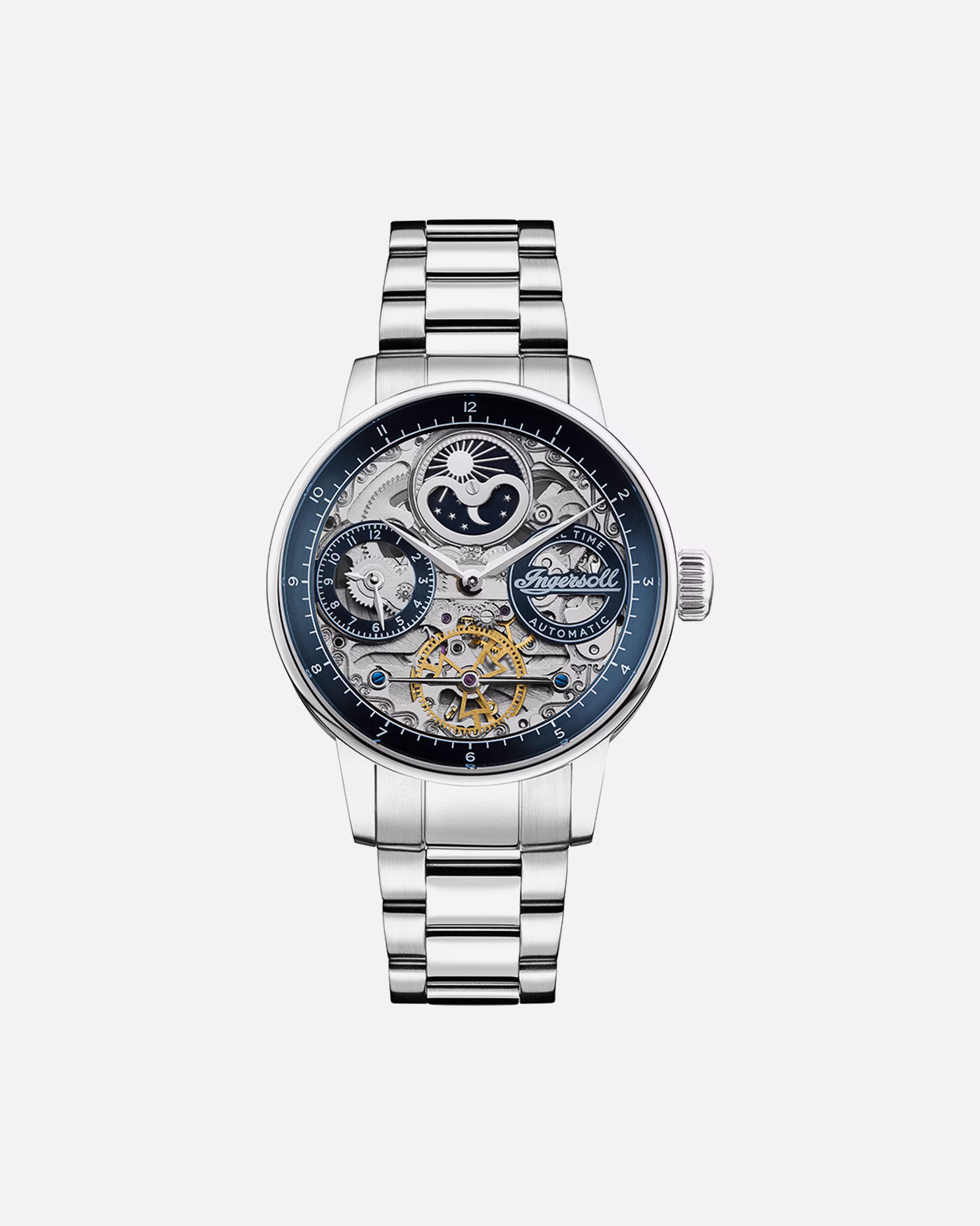 Ingersoll watch men's watch stainless steel