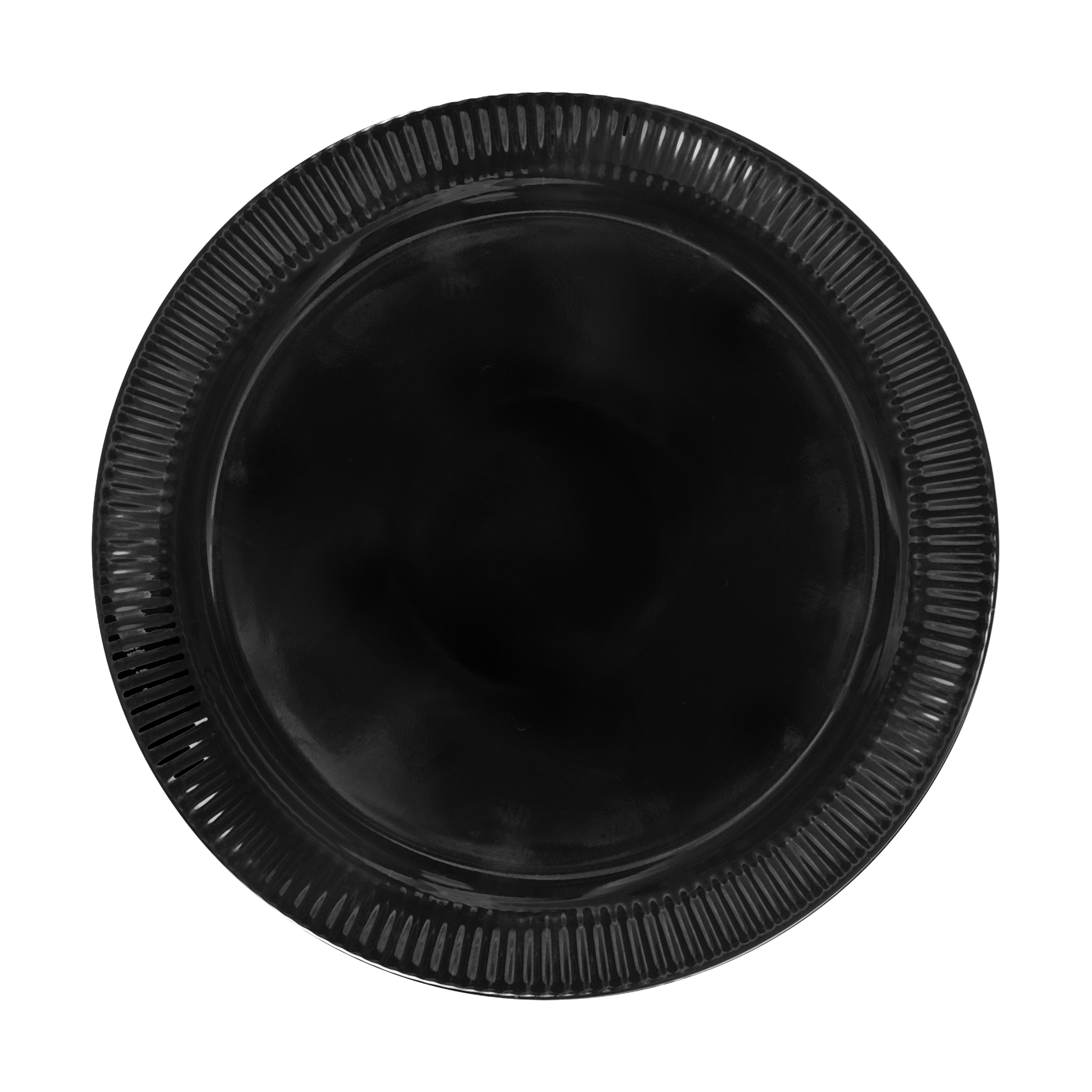 Sagaform Inca dessert plate, Black