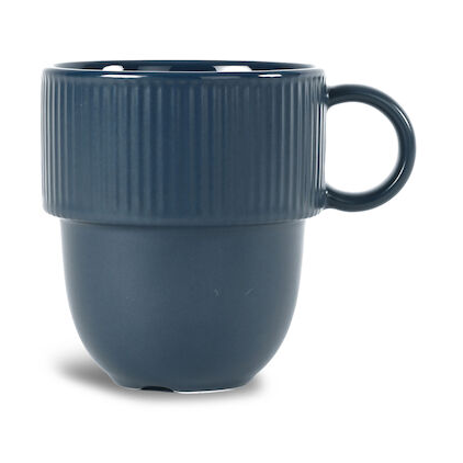 Sagaform Inca Cup with Handle 27 cl, Blue