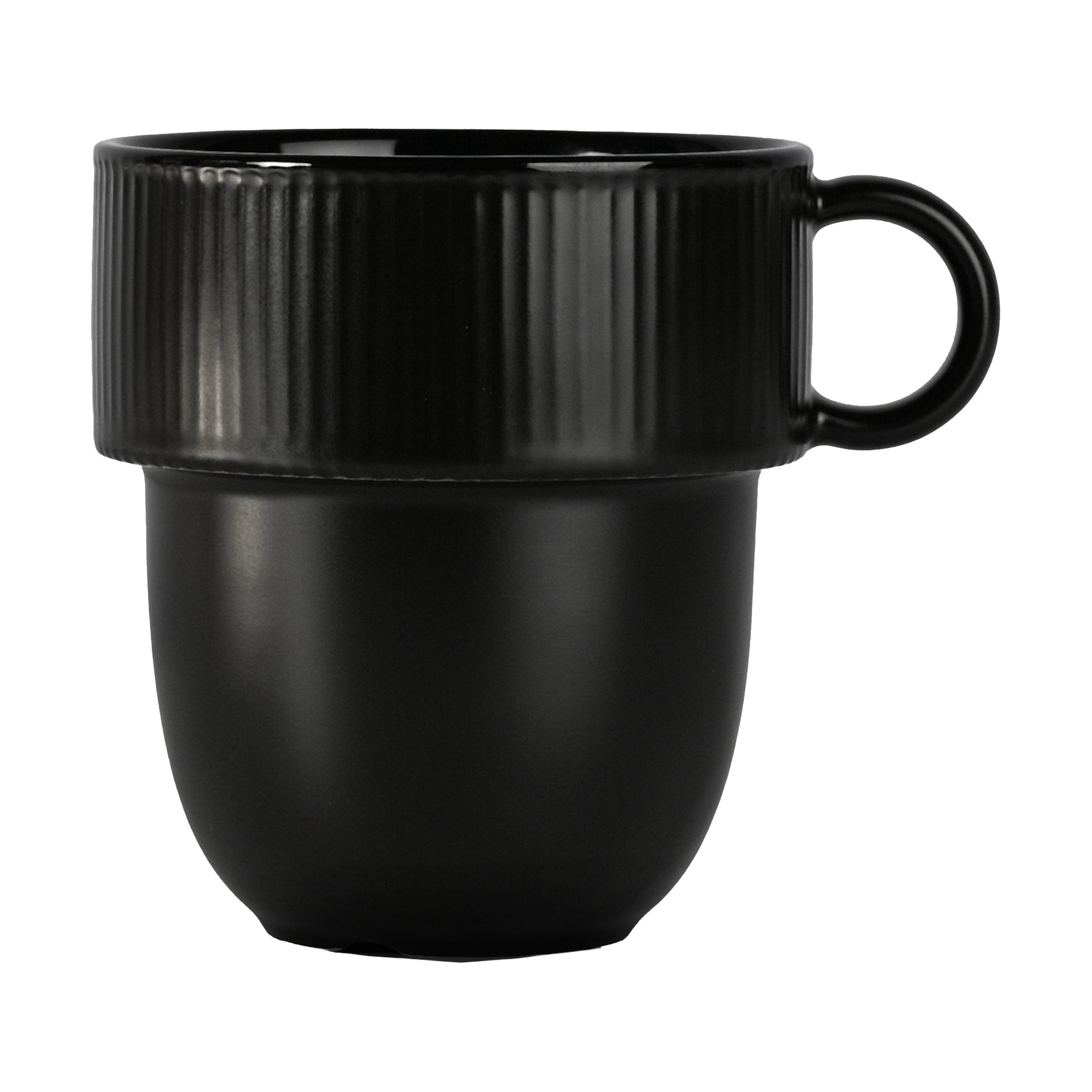 Sagaform Inka Teacup 37.5 cl, Black