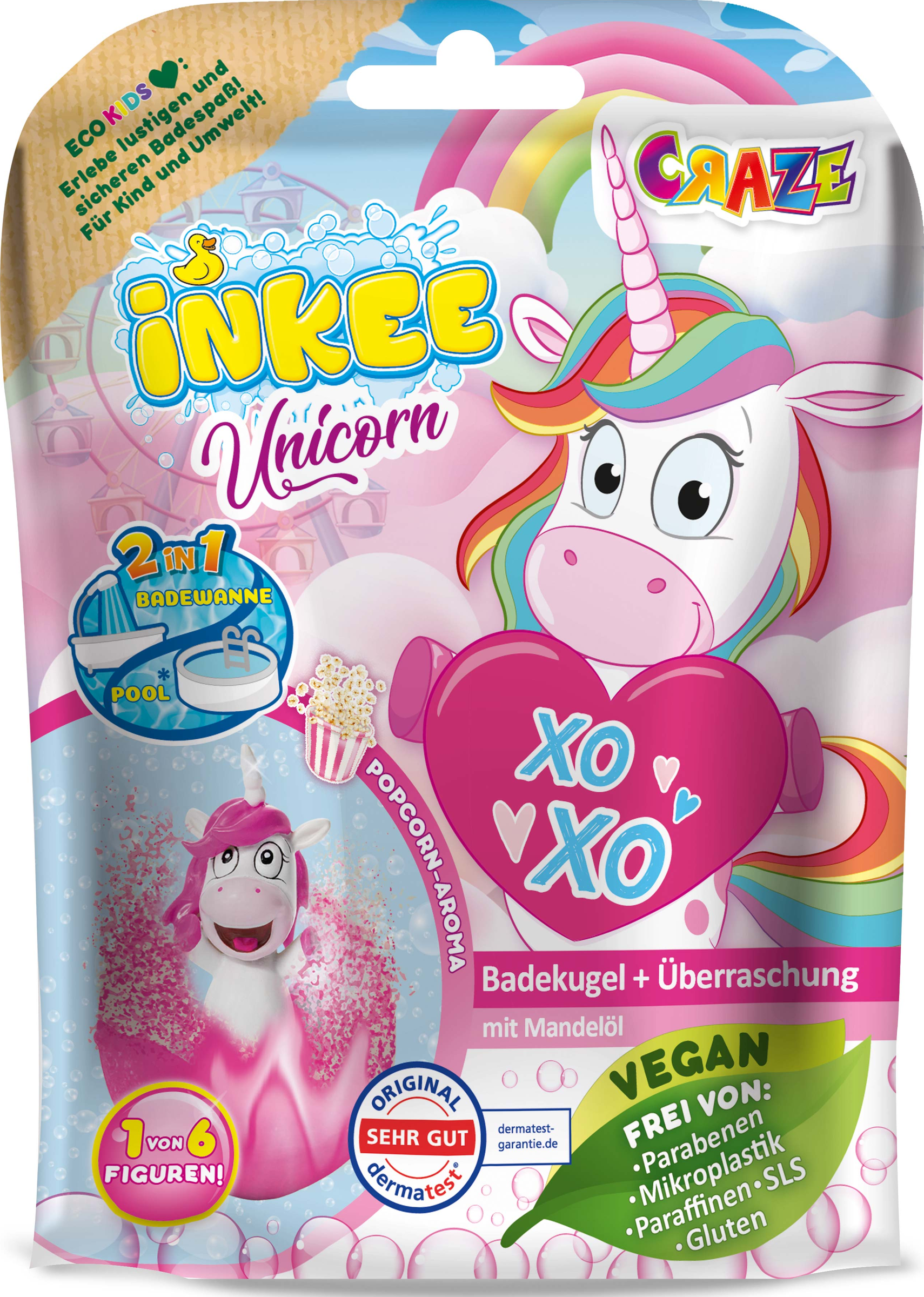 Craze INKEE surprise bath bomb Unicorn