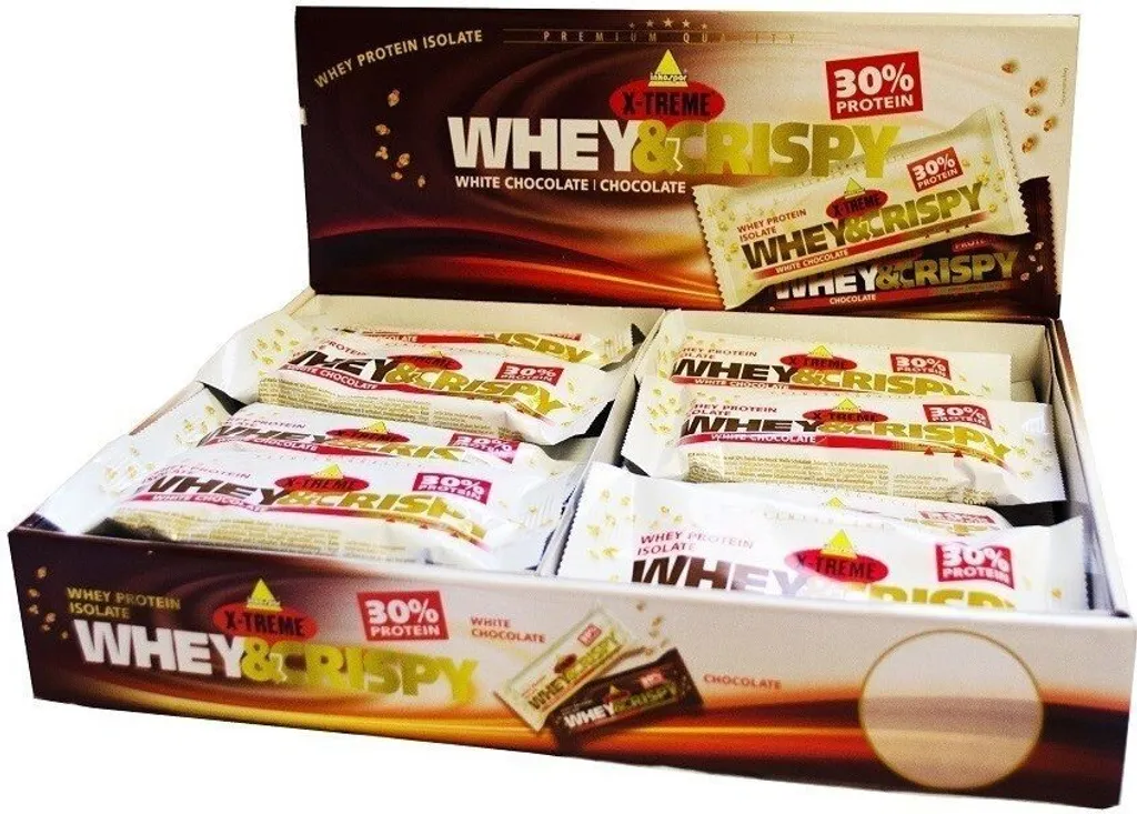 inkospor X-Treme Whey & Crispy, 24 x 50 g bars