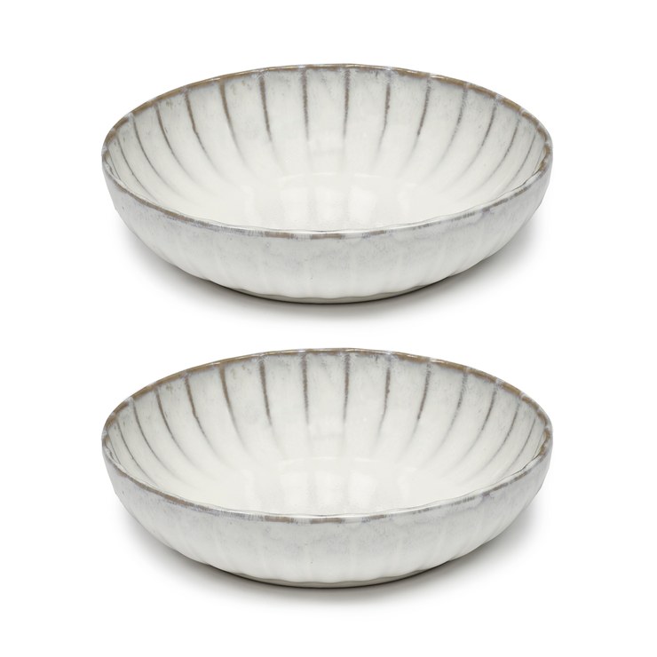 Serax Inku high plate XS Ø16 cm pack of 2