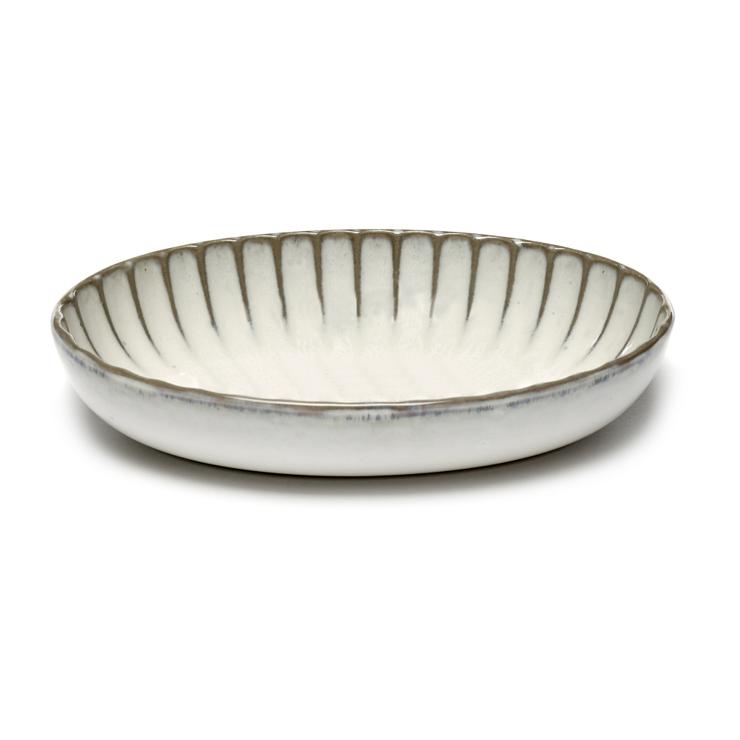 Serax Inku oval serving shell S 13 x 19 cm