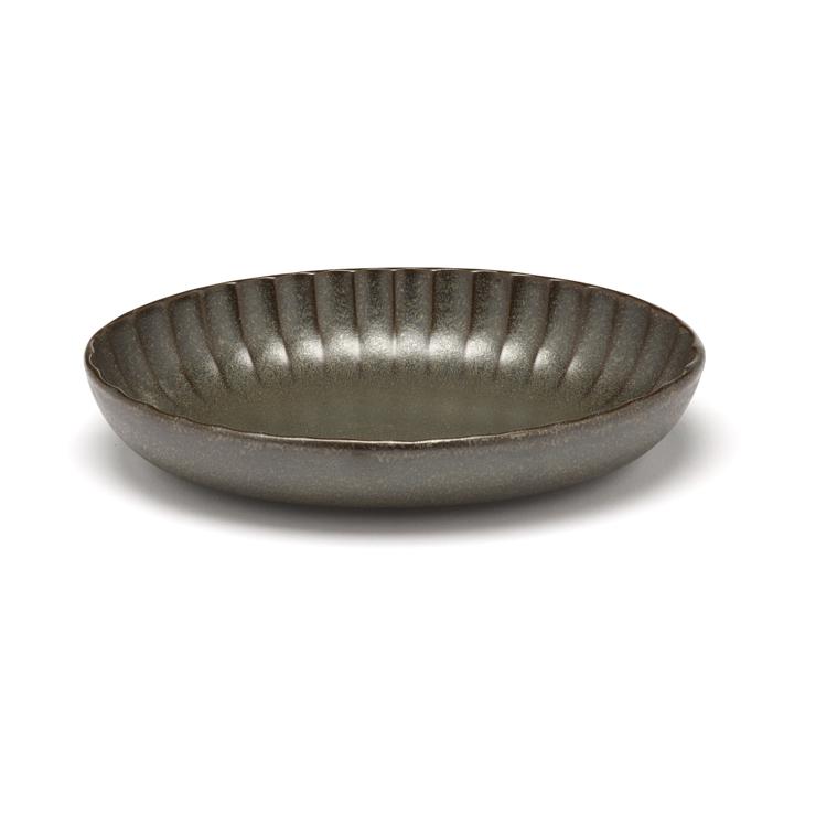 Serax Inku oval serving shell S 13 x 19 cm