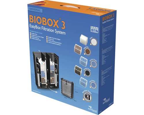 Internal filter system Biobox 3, 2 x 300 W