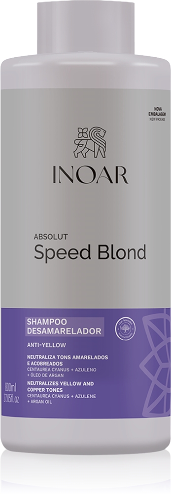 INOAR Absolut Speed ​​Blond Shampoo for blonde hair