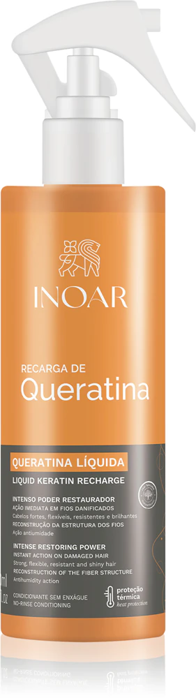 INOAR Queratina Liquida Leave-in Conditioner with Keratin