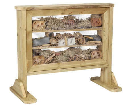 Freestanding insect hotel