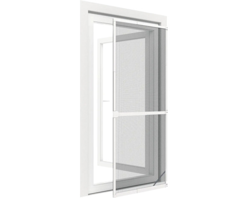 Home Protect Insect protection aluminum telescopic door white 100x215 cm