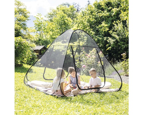 Windhager Insect protection pop-up mosquito net anthracite 140x200 cm