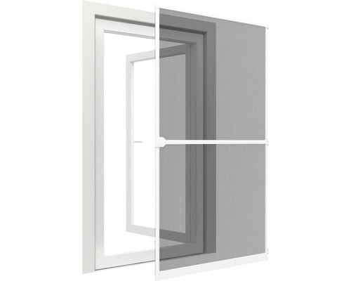Hornbach Insect protection frame door aluminum white 100x215 cm