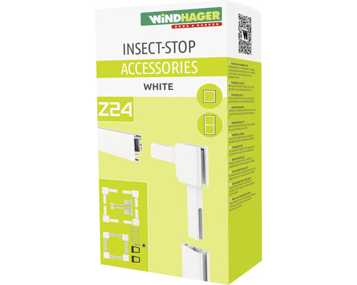 Insect protection Windhager EXPERT corner connector white