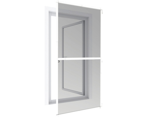 Insect protection Windhager PLUS telescopic door white 100x210 cm