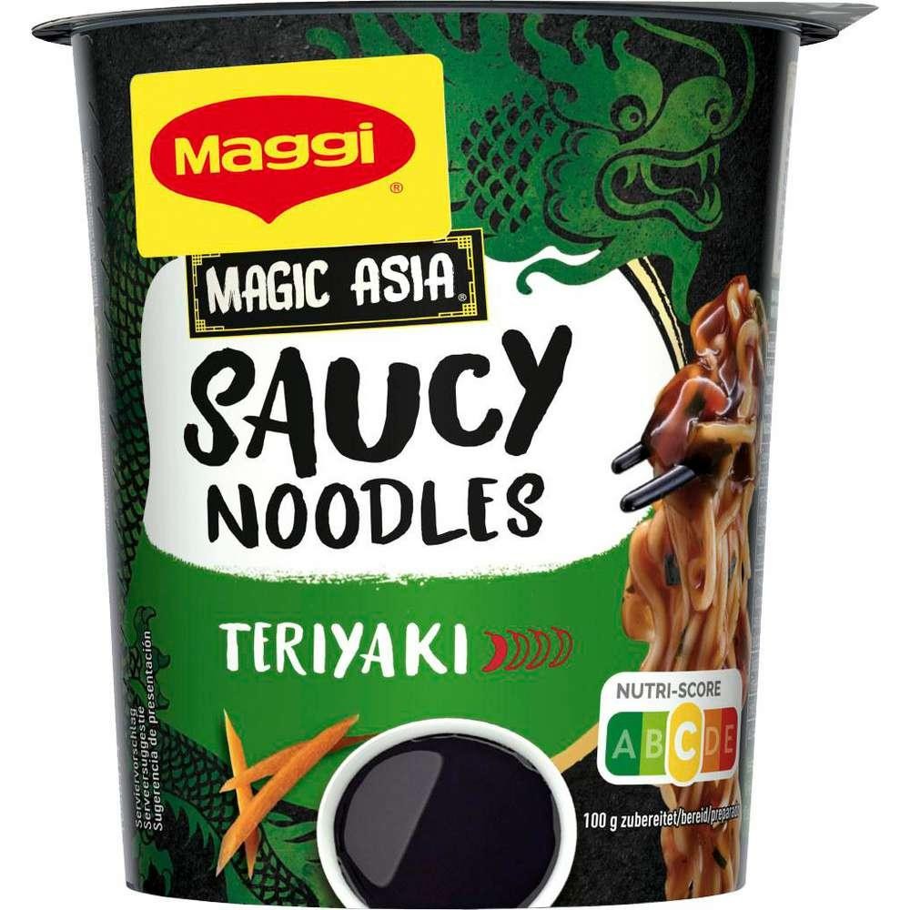 Maggi Instant Cup Magic Asia, Saucy Noodles Teriyaki