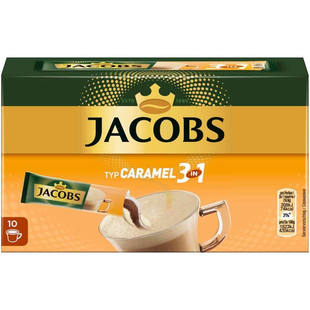 Jacobs Instant Coffee, 3in1 Caramel