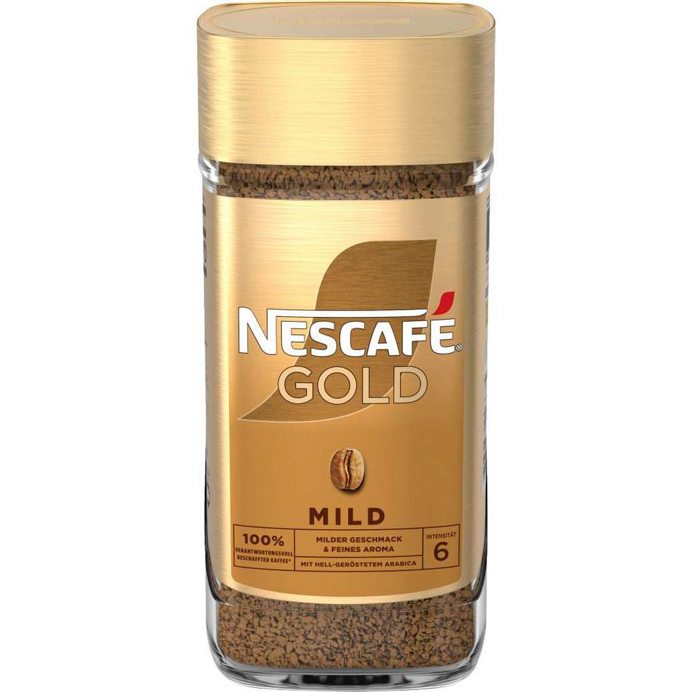 Nescafé Instant Kaffee Gold, mild