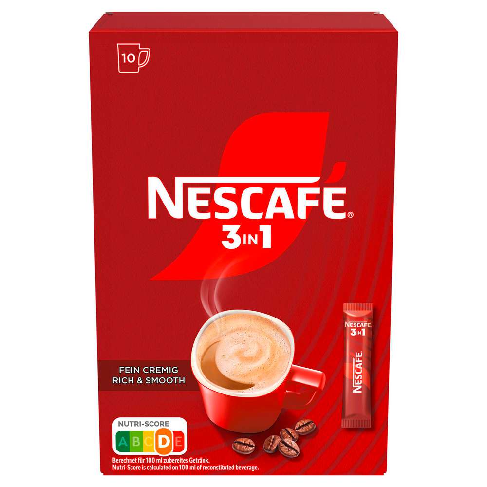 Nescafé Instant Coffee Sticks 3in1, 155 gm