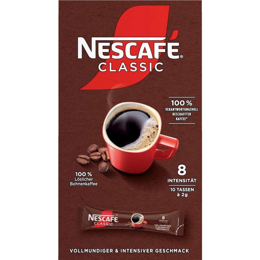 Nescafé Instant coffee sticks, cup packs