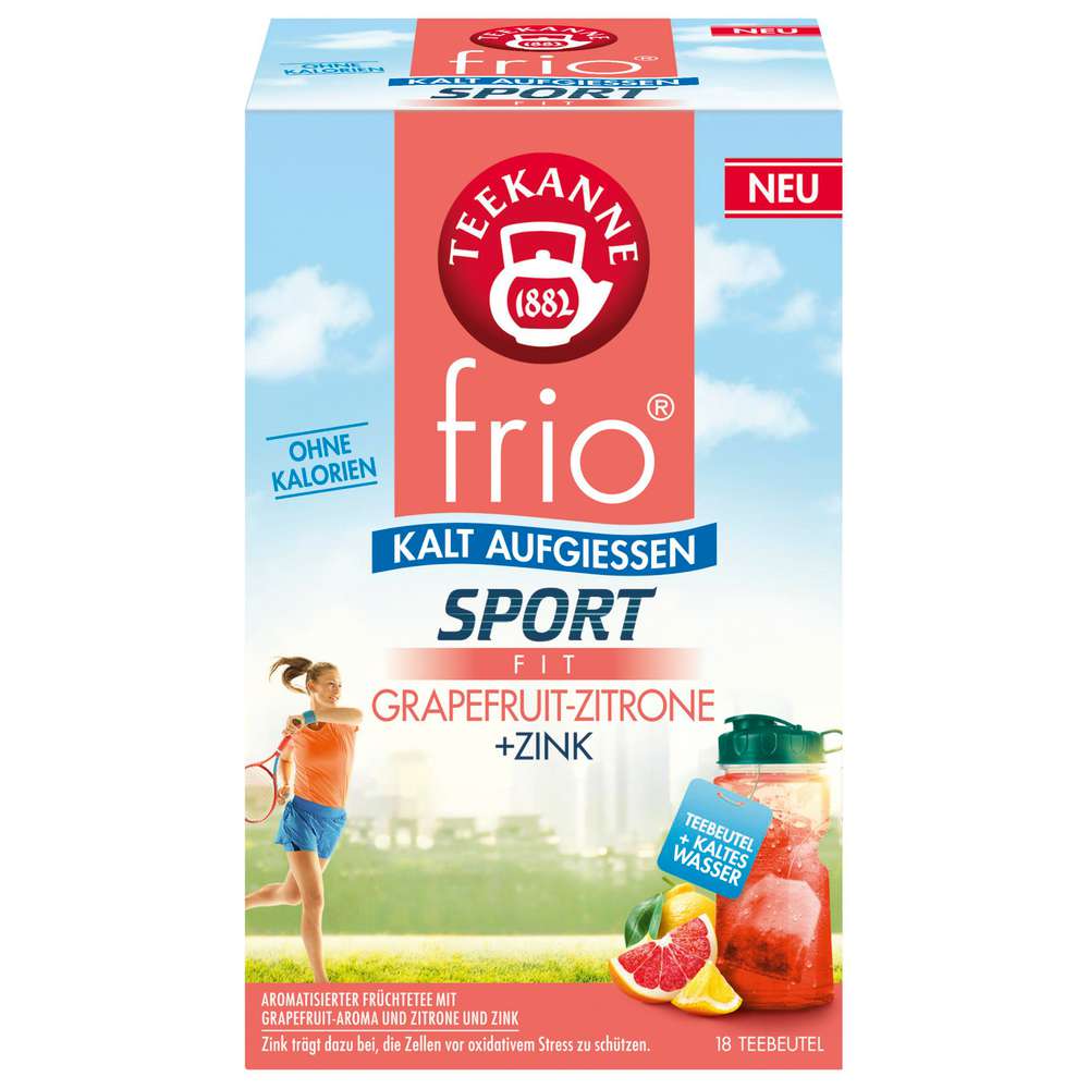 Teekanne Instant tea frio Sport, grapefruit-lemon